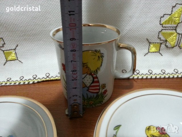 Полски порцелан детски комплект , снимка 5 - Антикварни и старинни предмети - 43453450