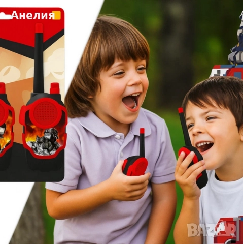 Детски уоки -токи комплект Fire Rescue , снимка 4 - Други - 52161534