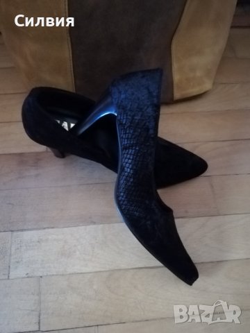 Нови обувки естеств.велур за 50лв