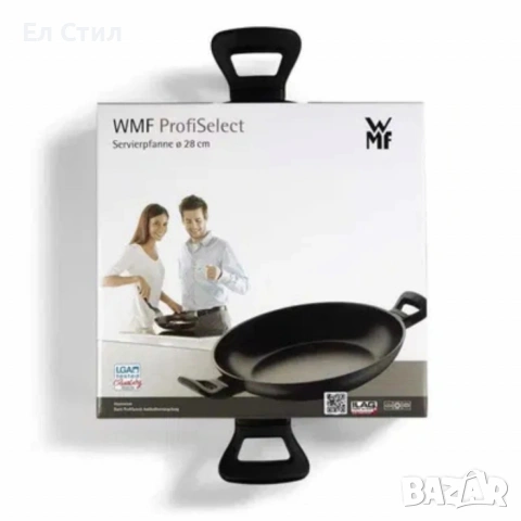 Тиган WMF ProfiSelect 28 см – незалепващ, издръжлив и създаден за перфектно готвене, снимка 5 - Съдове за готвене - 53583590