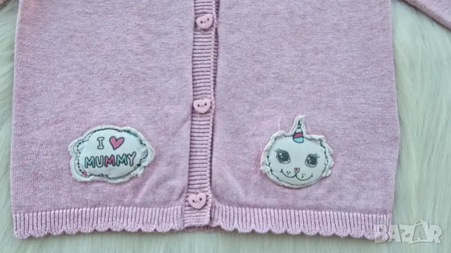 Бебешка жилетка 9-12 месеца  , снимка 4 - Жилетки и елечета за бебе - 50368256