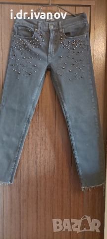 дамски дънки ZARA premium denim collection, снимка 4 - Дънки - 51529758