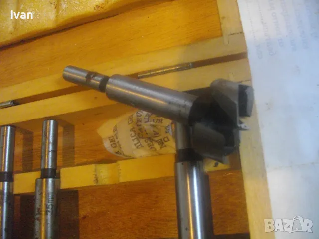 15-35мм НОВ КОМПЛЕКТ ГОЛЕМИ ФРЕЗЕРИ ЗА ОБЕРФРЕЗА В ДЪРВЕНА КУТИЯ ГЕРМАНИЯ/НИДЕРЛАНДИЯ, снимка 14 - Други инструменти - 49775576