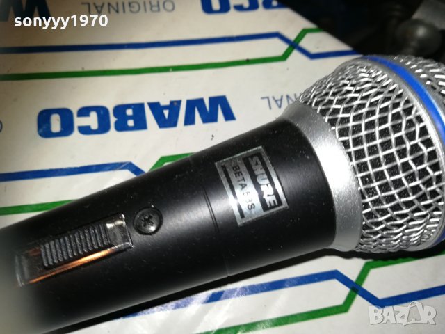 shure beta sm58  внос France 🇫🇷 0212211717, снимка 4 - Микрофони - 35006889
