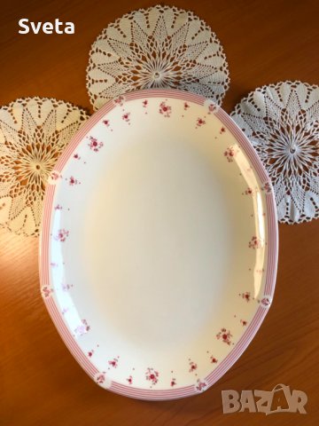 порцеланово плато , внос от Англия и др. , снимка 6 - Чинии - 34712203