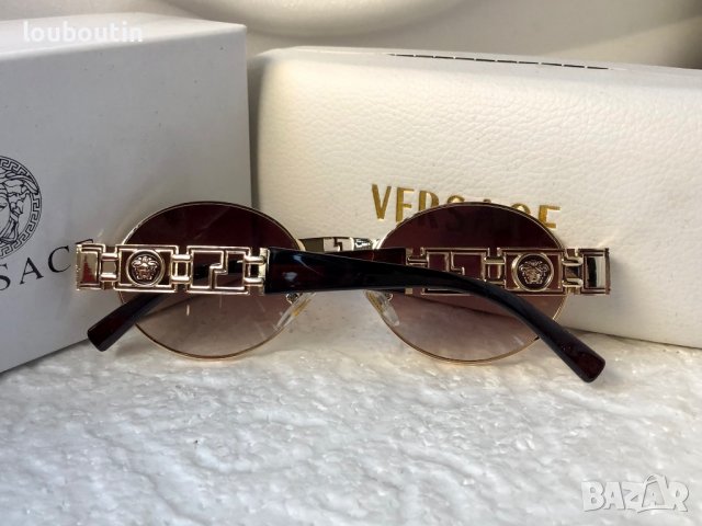 -25 % разпродажба Versace 2022 дамски слънчеви очила мъжки унисекс овални кръгли, снимка 9 - Слънчеви и диоптрични очила - 38685555