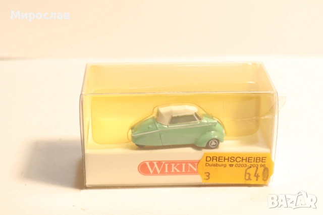 WIKING H0 1/87 MESSERSCHMITT МОДЕЛ КОЛИЧКА, снимка 2 - Колекции - 53432106