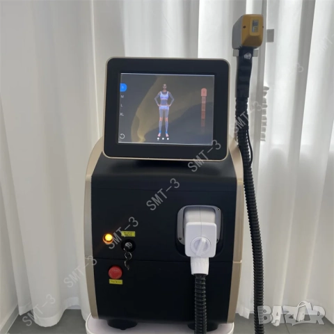 Диоден лазерен епилатор с охлаждане Soprano, 3 дължини на вълната, 3000W/4000W, снимка 8 - Козметични уреди - 52083757