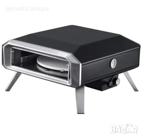 Професионална газова пещ за пици 40 см, ротационна, снимка 3 - Печки, фурни - 51604094