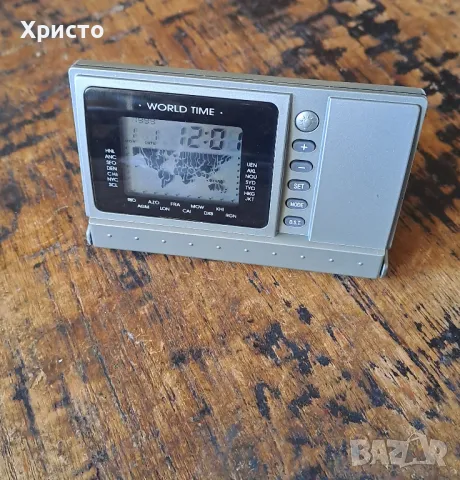 часовник, будилник, календар,  показващ времето в цял свят, снимка 3 - Декорация за дома - 25704107