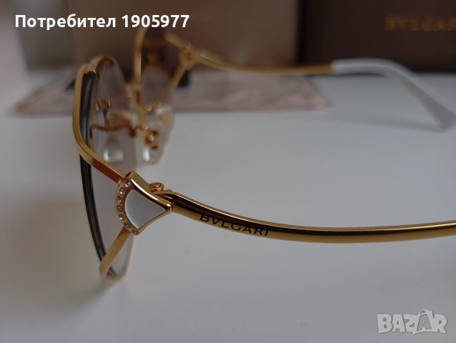 BVLGARI Diva Dream Fan BV6181B – Оригинални дамски слънчеви очила, нови, снимка 4 - Слънчеви и диоптрични очила - 52533588