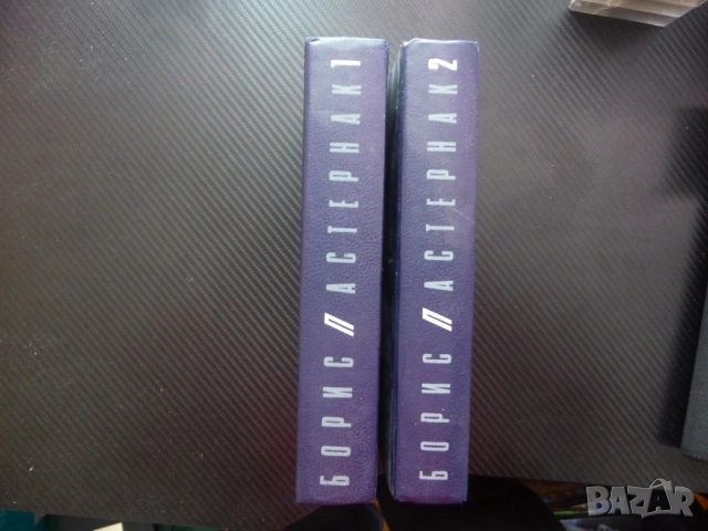 Борис Пастернак 1 и 2 том от събраните съчинения руски автор стихотворения поеми снимки архивни клас, снимка 2 - Художествена литература - 53328136