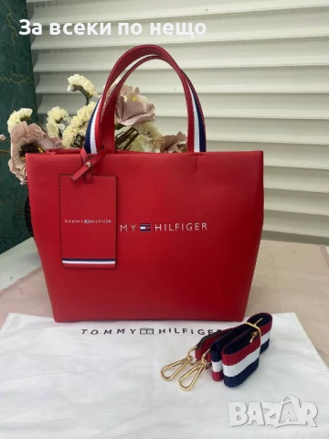 Tommy Hilfiger Дамска Чанта Томи Хилфигер - Налични Различни Цветове Код E566, снимка 5 - Чанти - 50824778