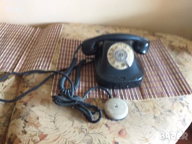 Стар телефон, снимка 3 - Други ценни предмети - 28043155