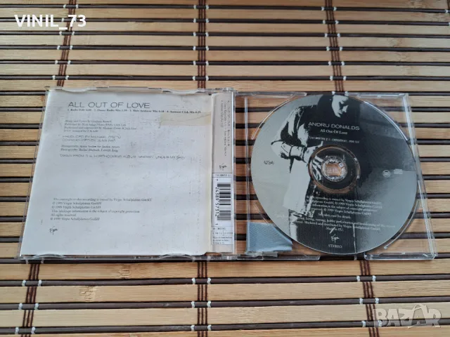 Andru Donalds – All Out Of Love, снимка 2 - CD дискове - 50385489
