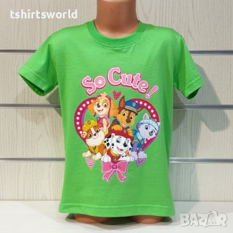 Нова детска тениска с дигитален печат PAW Patrol (Пес патрул) - So Cute, снимка 11 - Детски тениски и потници - 37494639