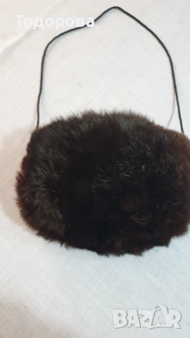 Аристократична ръкавица - маншон от естествена кожа, снимка 5 - Антикварни и старинни предмети - 53062092