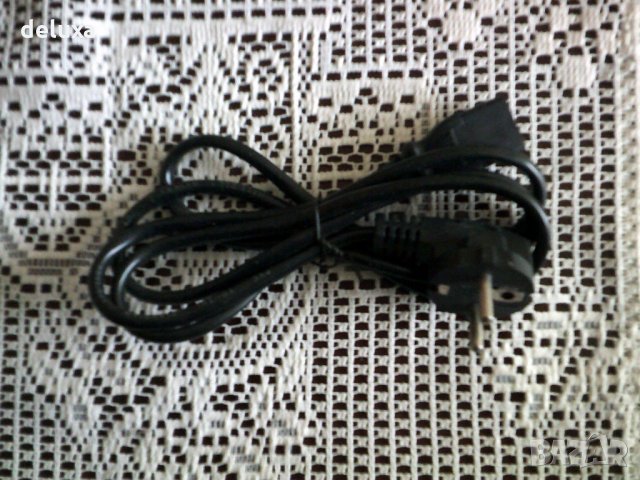 Захранващ кабел за компютър, снимка 1 - Кабели и адаптери - 32646617