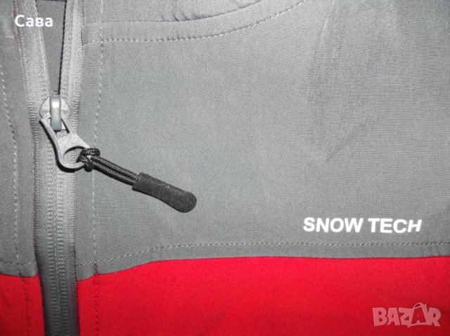 Софтшел SNOW TECH   мъжки,ХЛ-2ХЛ, снимка 4 - Спортни дрехи, екипи - 28250470