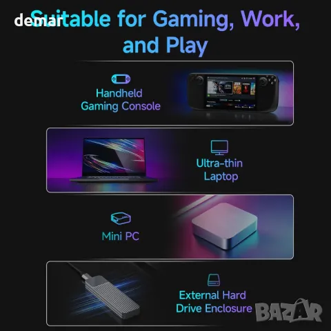 fanxiang S630 SSD 500GB M.2 2230 NVMe PCIe Gen4 вътрешен SSD, до 4850 MB/s, снимка 6 - Твърди дискове - 50272640