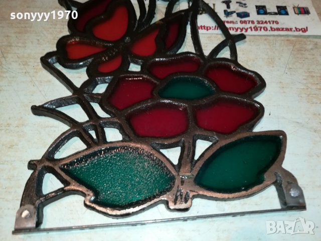 витраж 1201221945, снимка 6 - Антикварни и старинни предмети - 35417112