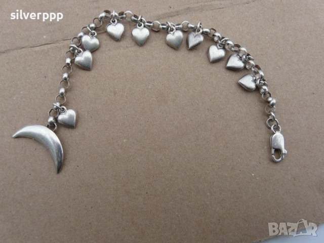  Сребърна гривна - 3 