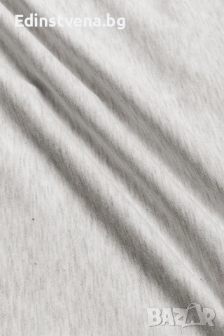 Дамска блуза тип туника в сиво, с поло яка, снимка 12 - Блузи с дълъг ръкав и пуловери - 53041292