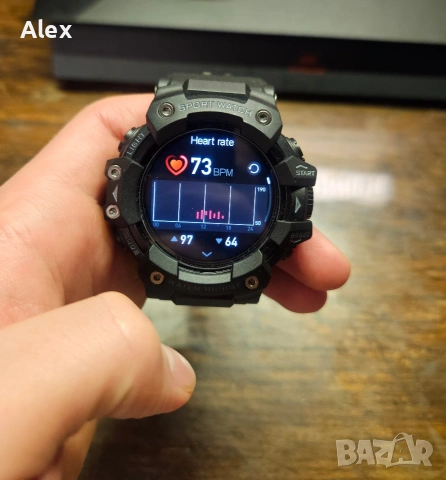 Чисто нов Military Smart Watch, снимка 7 - Смарт часовници - 53364081