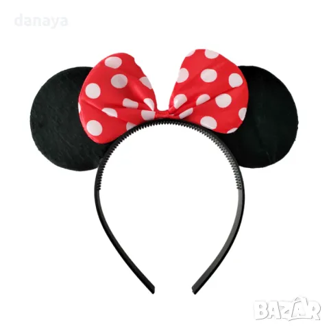 5207 Детски парти комплект Мини Маус пола с диадема, снимка 3 - Детски комплекти - 47299637