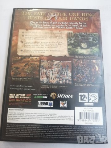 PC игра THE LORD OF THE RINGS WAR OF THE RINGS. , снимка 8 - Други игри - 26736401