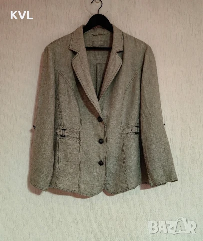 Canda, сако 50-52, 100% лен, снимка 3 - Сака - 51407369