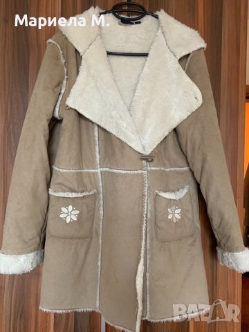 Палто тип кожухче, XS, снимка 1 - Палта, манта - 39898029