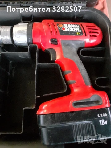 Акумулаторен ударен винтоверт Black &Decker 