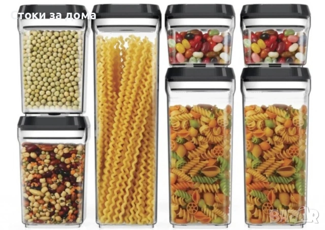 Комплект от 7 херметични контейнера 