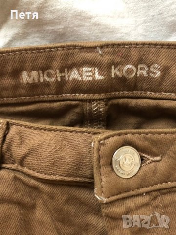 Michael Kors Дамски кафяви дънки 7/8 - L размер