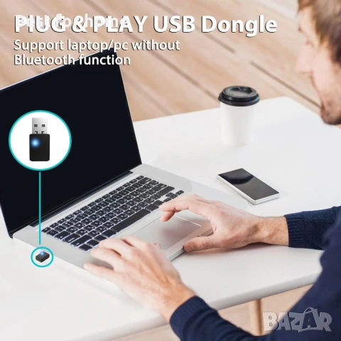 Безжични слушалки Earbay, снимка 7 - Bluetooth слушалки - 53204519