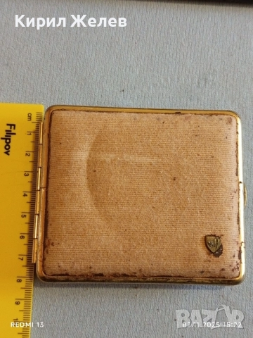 Винтидж табакера метална за КОЛЕКЦИЯ ДЕКОРАЦИЯ 49037, снимка 6 - Други ценни предмети - 52264215