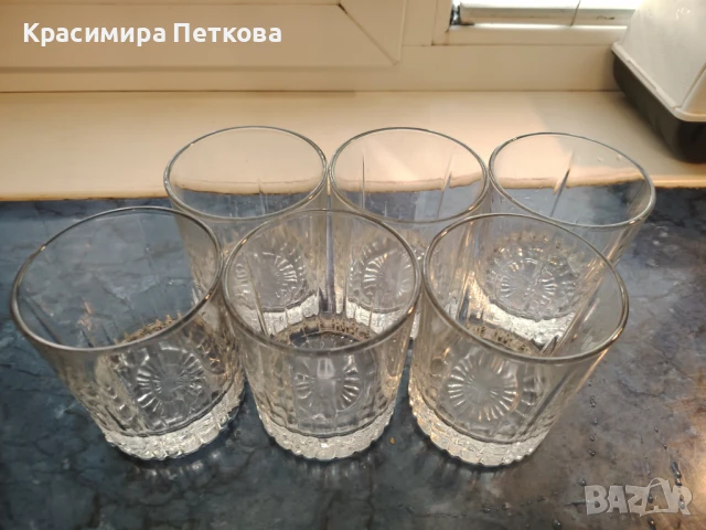 Нови стъклени чаши за уиски