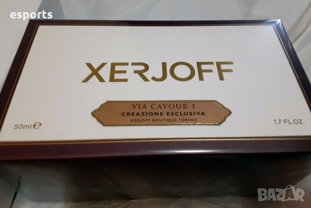 Празна бутилка Xerjoff Cavour I пълна презентация full presentation box
