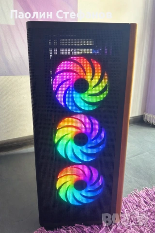 Чисто нов геймърски компютър – Ryzen 5 5500 / RX 590 8GB / 16GB RAM / NVMe 