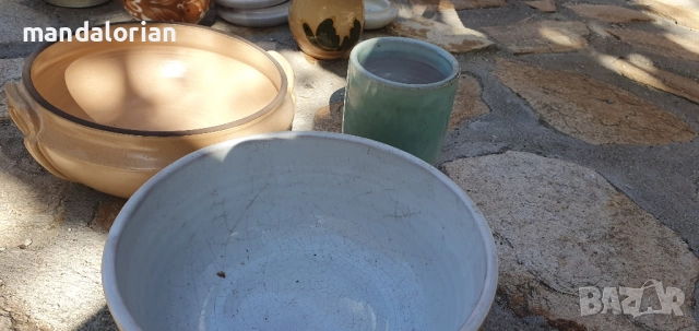 Българска керамика - сервиз,чаши, чинии, вази, купи, , снимка 2 - Сервизи - 51828604