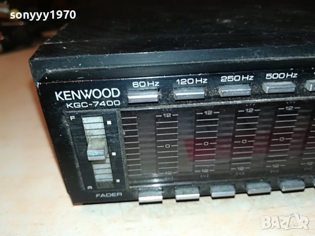 KENWOOD KGC-7400 CAR EQUALIZER-MADE IN JAPAN 3005222139, снимка 3 - Аксесоари и консумативи - 36926993