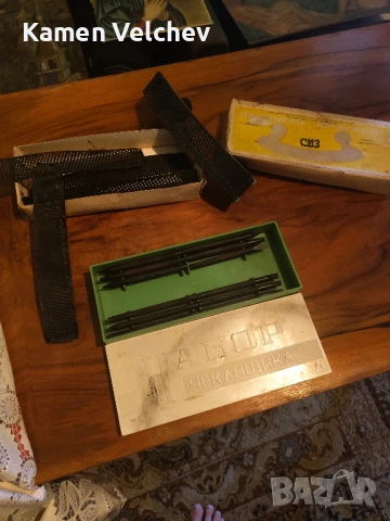 часовникарски длета и пробой и пила от рендови тип с 5 стоманени накрайника и двете от СССР..., снимка 3 - Други инструменти - 50675055