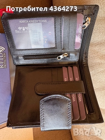 Дамски портфейл, снимка 4 - Портфейли, портмонета - 51916451