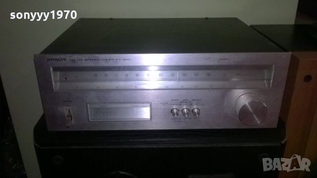 SOLD-ПОРЪЧАН-hitachi stereo tuner-japan-внос швеицария, снимка 6 - Ресийвъри, усилватели, смесителни пултове - 26273529