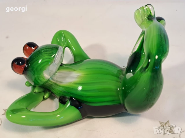 жаба Murano, снимка 3 - Декорация за дома - 50852221
