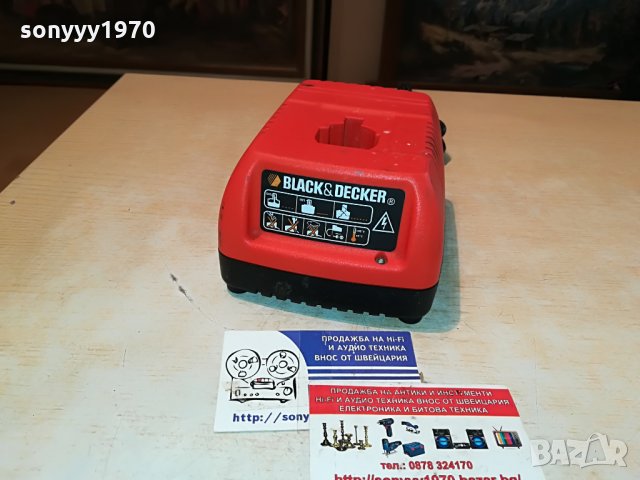 black & decker sl1 3yd 8v-20v charger 0606211456, снимка 6 - Други инструменти - 33121895