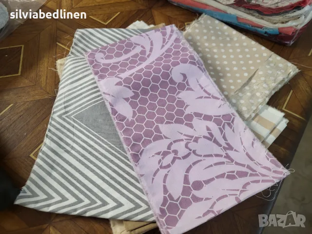 Парчета плат ранфорс,памучен сатен за изкуствени цветя,пачуърк изделия , снимка 2 - Платове и дамаски - 50433657