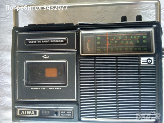 Радио касетофон Аива