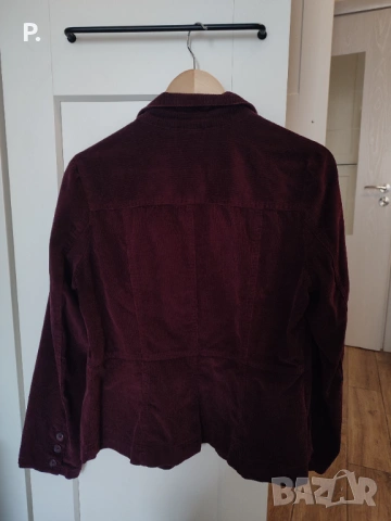 Дамско сако от рипсено кадифе, снимка 2 - Сака - 53520415